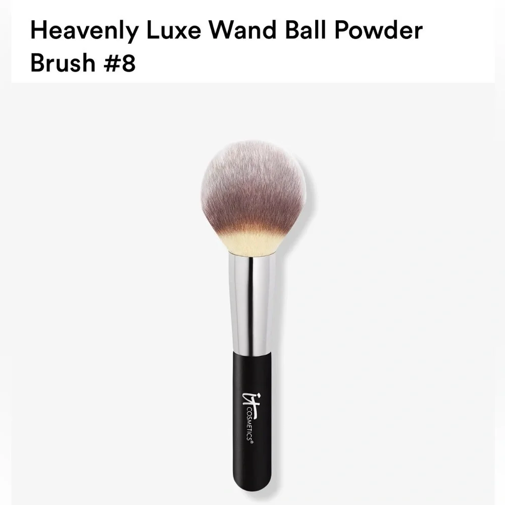 It cosmetics Heavenly Luxe Wand Ball Powder Brush #8 New never opened retail $50